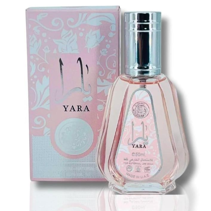 Yara Eau de Parfum Arab en Spray 50 ml Pour Femme Fabriqué à Dubai Senteur Oriantal